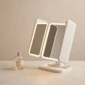 LED Vanity Makeup Mirror – Rechargeable Lighted Mirror with 3X Magnification